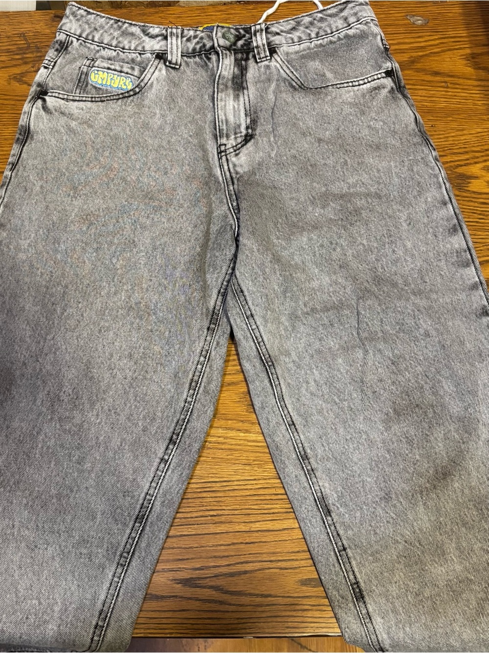 Vintage-Inspired Gray kid’s Jeans